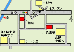 川島園芸地図