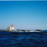 江の島とえぼし岩