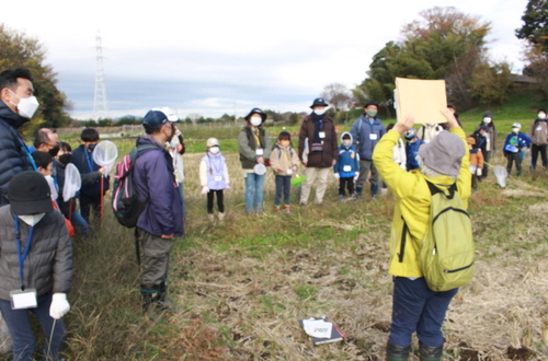 1:「写真」田んぼで学ぶ生物多様性