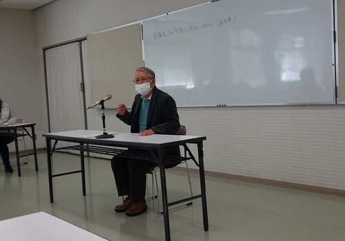 3:日本語ボランティア教室での活動の楽しさについてお話いただきました