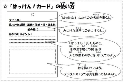 はっけん！カード