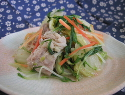 豚肉と白菜の蒸し煮