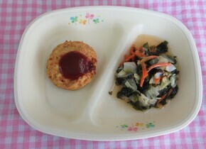 豆腐ツナバーグの写真