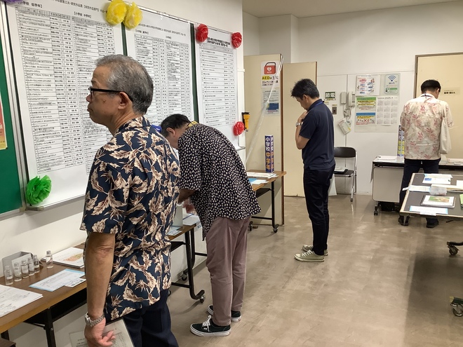 会場の様子