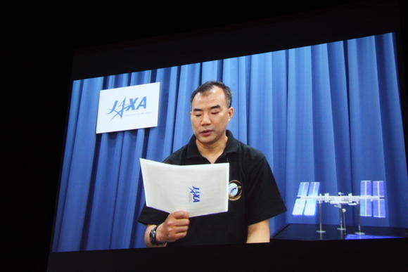 野口宇宙飛行士からのビデオレター