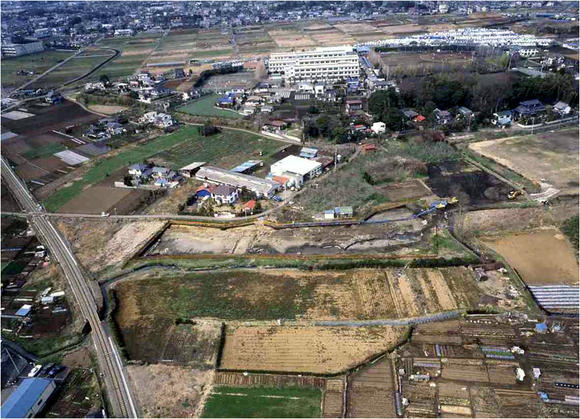 下寺尾地区の様子