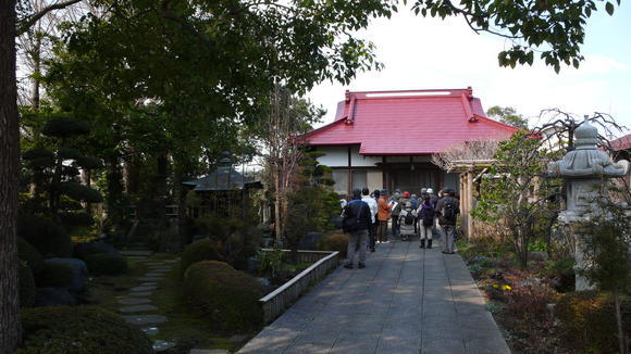 長善寺（矢畑）にて