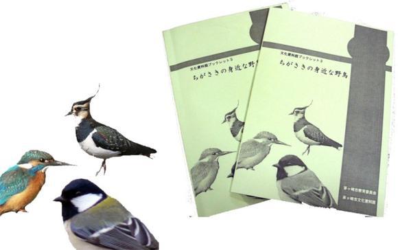 ブックレット3「ちがさきの身近な野鳥」（100円）