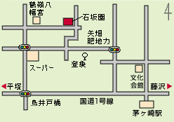 石坂園地図