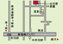 古知屋農園地図