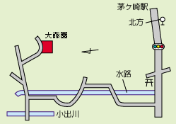 大藤園地図