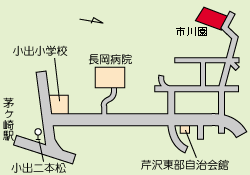 市川園地図