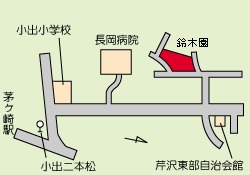 鈴木園地図