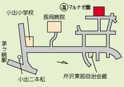 マルナオ園地図