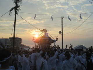 浜降祭の様子