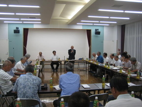 小出地区まちぢから協議会設立総会の様子