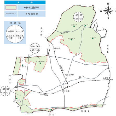 建築形態制限指定図