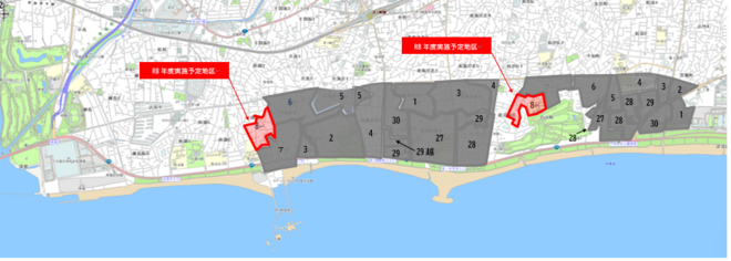 令和8年度街区境界調査範囲地図