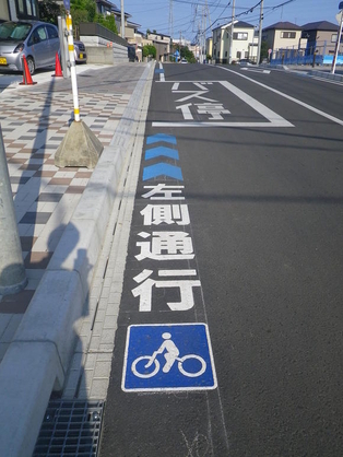 自転車走行空間の整備状況