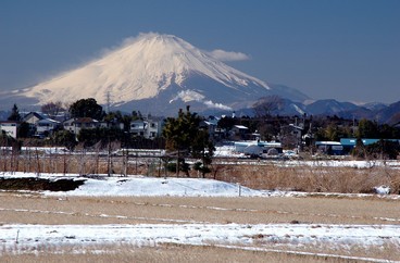 16:行谷からの雪富士の写真