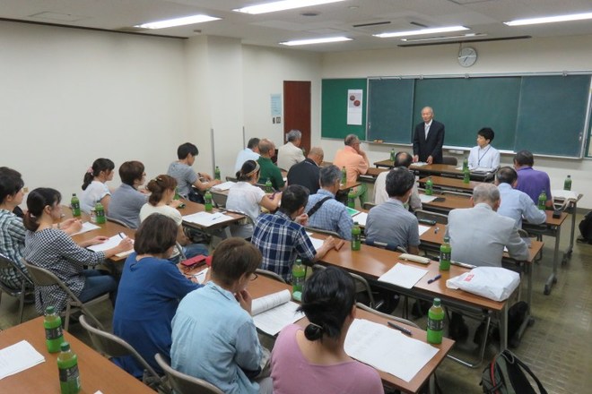 松林地区まちぢから協議会　会議の様子