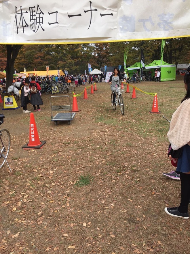 3:歩道通行の体験イベントを初実施！原則は車道、歩道を通るときはゆっくり！