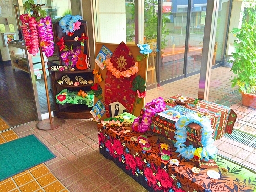 6:松林公民館は、カラフルな装飾でお出迎えです！