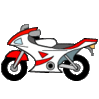 バイクのイラスト