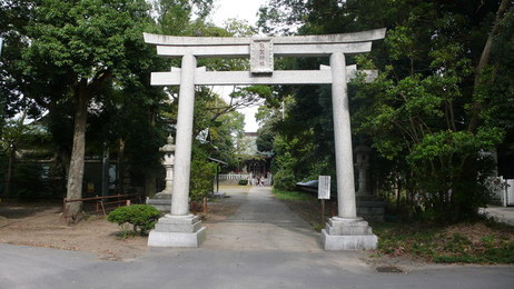 熊野神社の鳥居