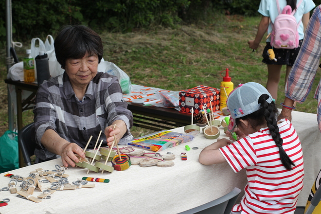 3:子どもに大人気の木工制作体験