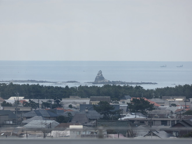 5:屋上からはえぼし岩も望めます