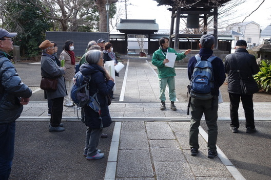 写真：影向寺遺跡の解説