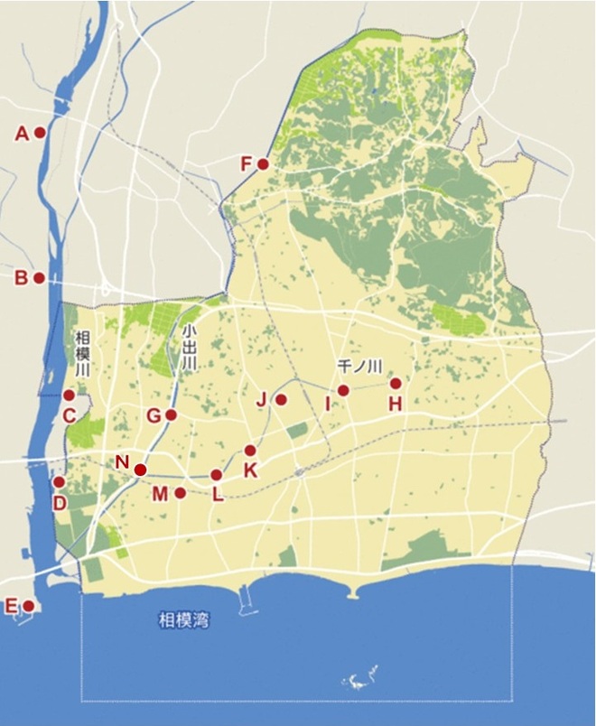 河川ライブカメラ地図