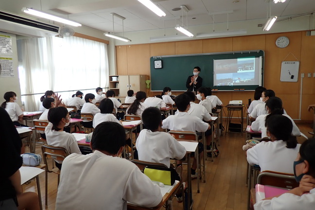 浜降祭に参加したことのある生徒たち