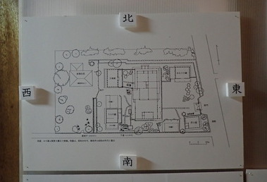 旧和田家敷地内見取り図