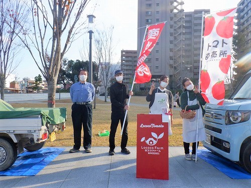 3:新規参入者による野菜を販売した皆様