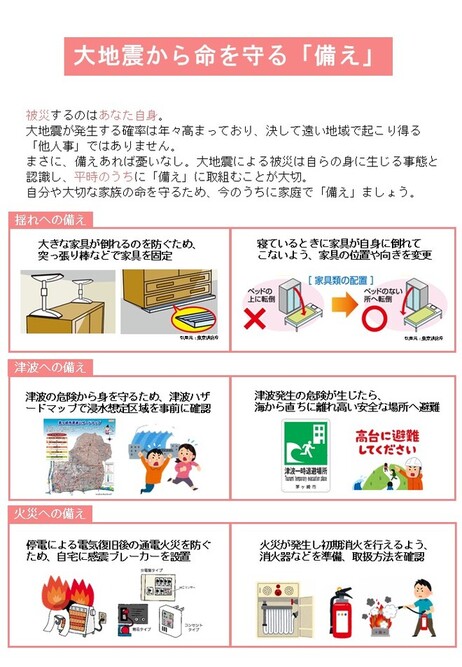 風水害・大地震から命を守る家庭の「備え」ガイド