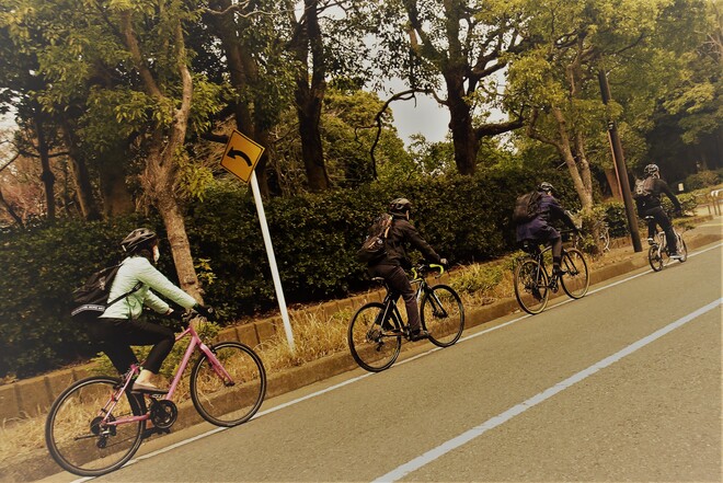 自転車通勤のイメージ写真です。