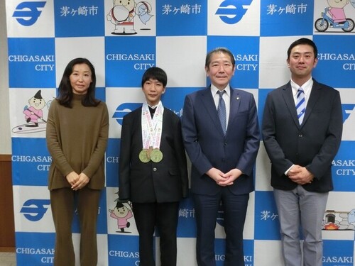 4:パリ五輪を目指し活動される田中選手の今後に期待です。