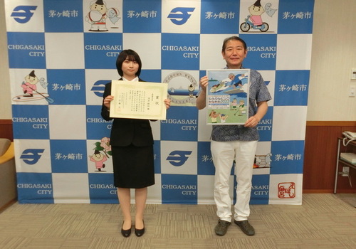 3:深井絢加さん（左側）からは「茅ヶ崎をより知る良い機会となりました」と、ご感想をいただきました。