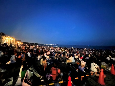 令和4年9月4日 「第48回サザンビーチちがさき花火大会」が開催されまし