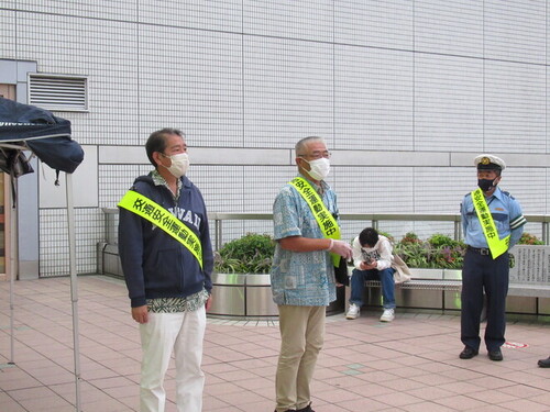 1:秋の交通安全運動街頭キャンペーンを実施しました！