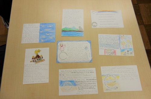 3:「写真」市立梅田小学校5年生が書いたお手紙