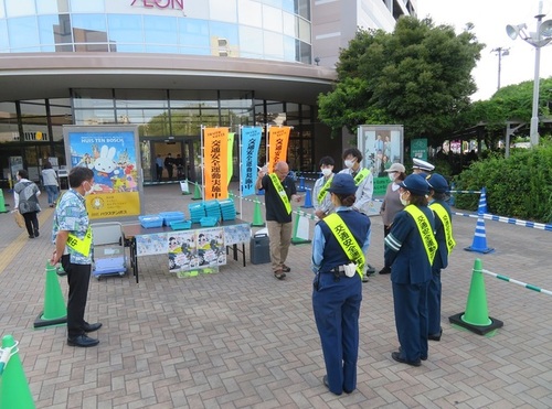 5:イオン茅ヶ崎中央店でも啓発を実施