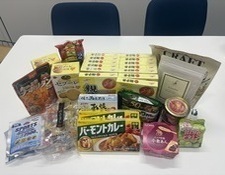 202509フードドライブ寄付食品
