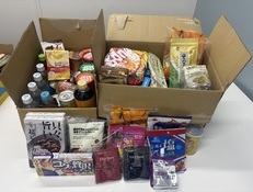 フードドライブ寄付食品