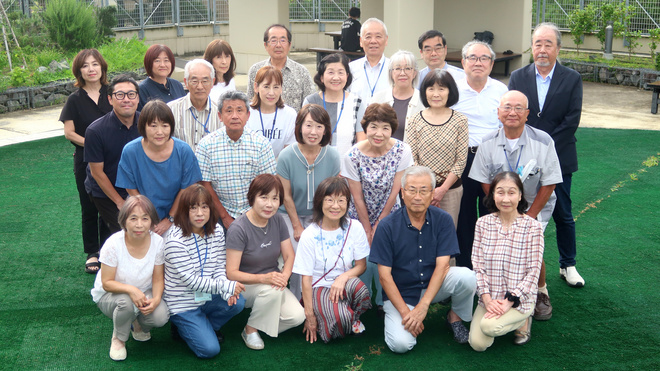 1:海岸地区民生委員児童委員協議会の集合写真（2025年7月1日）