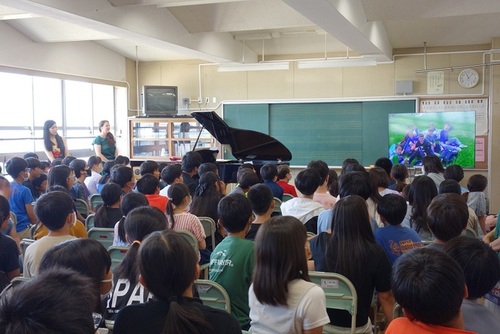 3:北マケドニア共和国の小学校からのビデオメッセージも流れました。