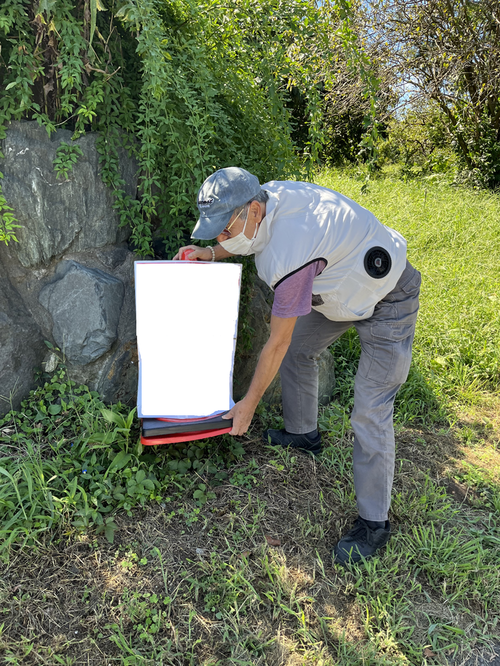 2:市内の違法に掲出された立看板等を除却しました