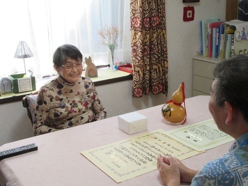 5:趣味である美術のお話に花を咲かせました